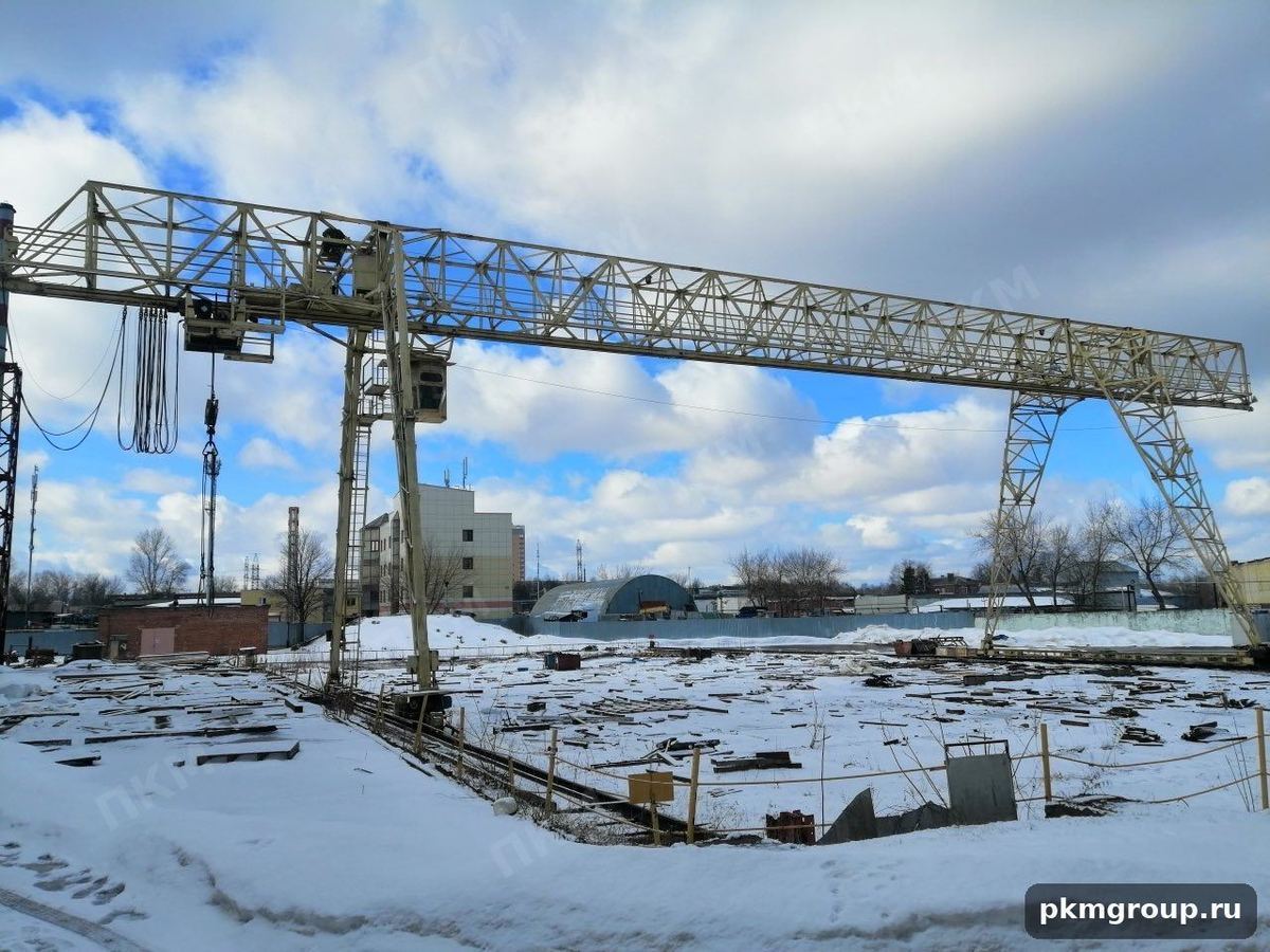 Козловой кран после капитального ремонта